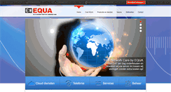 Desktop Screenshot of equa.nl